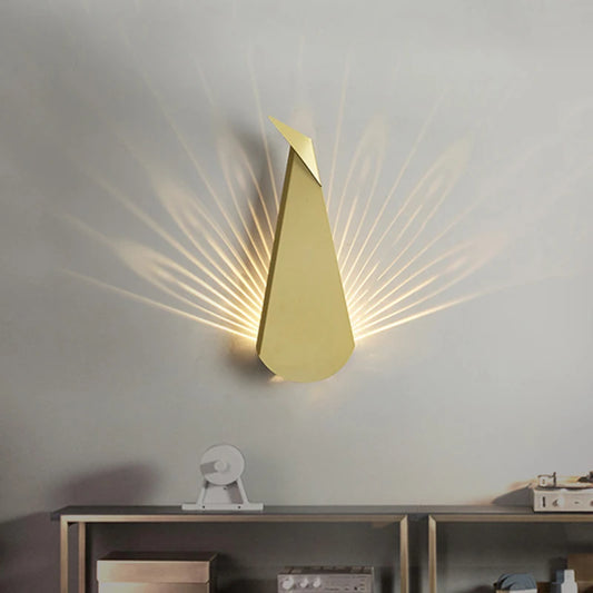 Peacock Wall Lamp