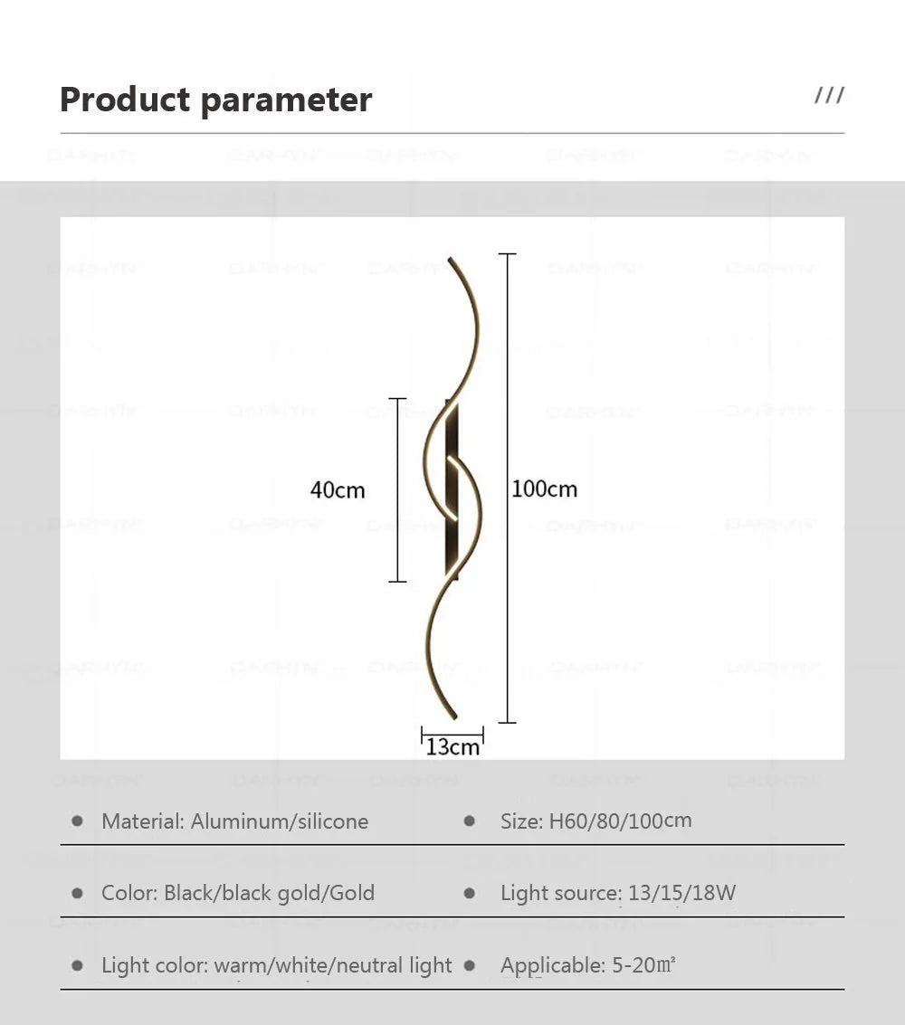 Modern LED Wall Lamp